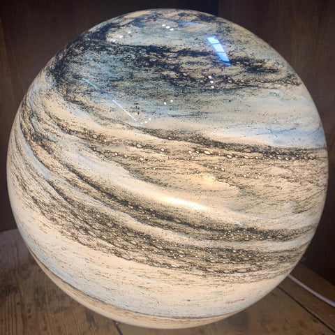Sphere LED Table Lamp Swirl Diffused Ambient Remote Color Changing - Image 7