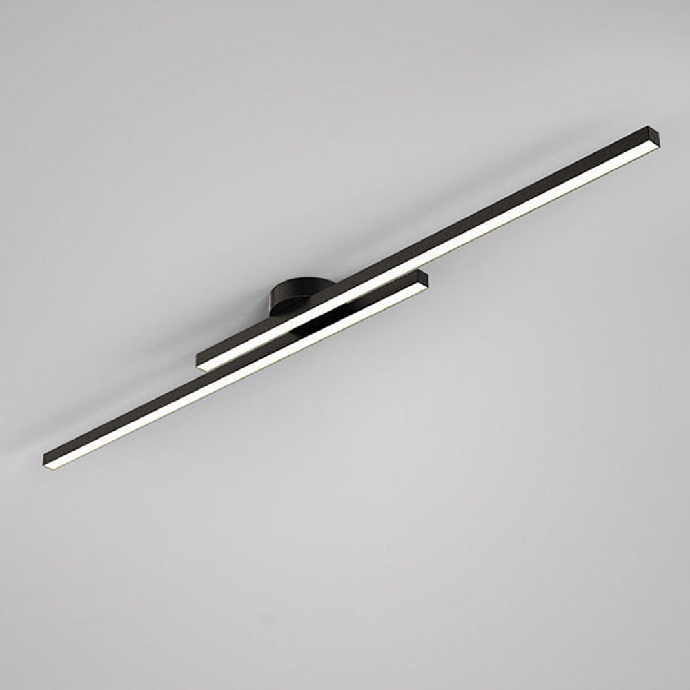Ultra-Slim Linear Aluminum LED Ceiling Light Flush Mount - Image 17