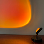 LED Sunset Effect Table Lamp Warm Ambient Decorative Light - Image 12