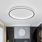 Scandinavian Round Flush Mount LED Ceiling Light - Image 7