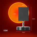 LED Sunset Effect Table Lamp Warm Ambient Decorative Light - Image 6