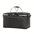 Collapsible Picnic Cooler Basket 18L Travel Food Storage