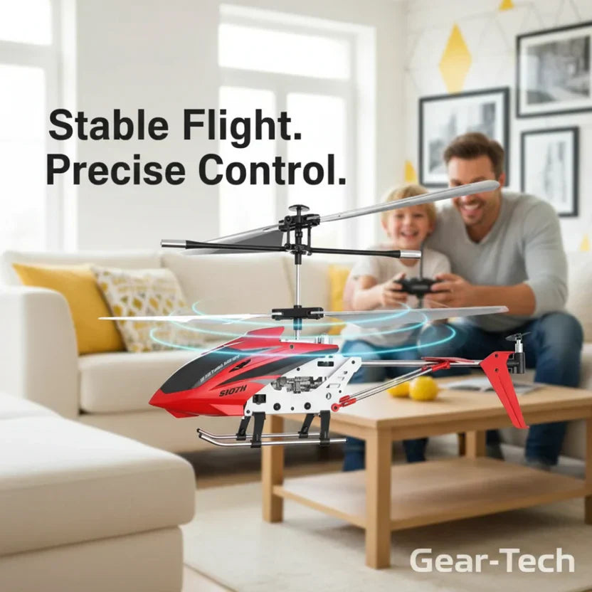 Compact RC Helicopter Crash‑Resistant Design for Kids & Adults - Image 9