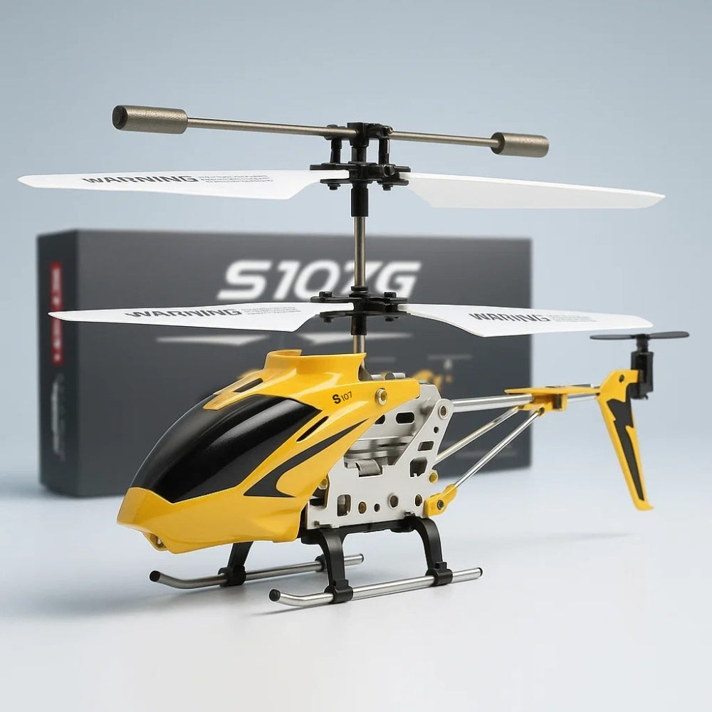 Compact RC Helicopter Crash‑Resistant Design for Kids & Adults