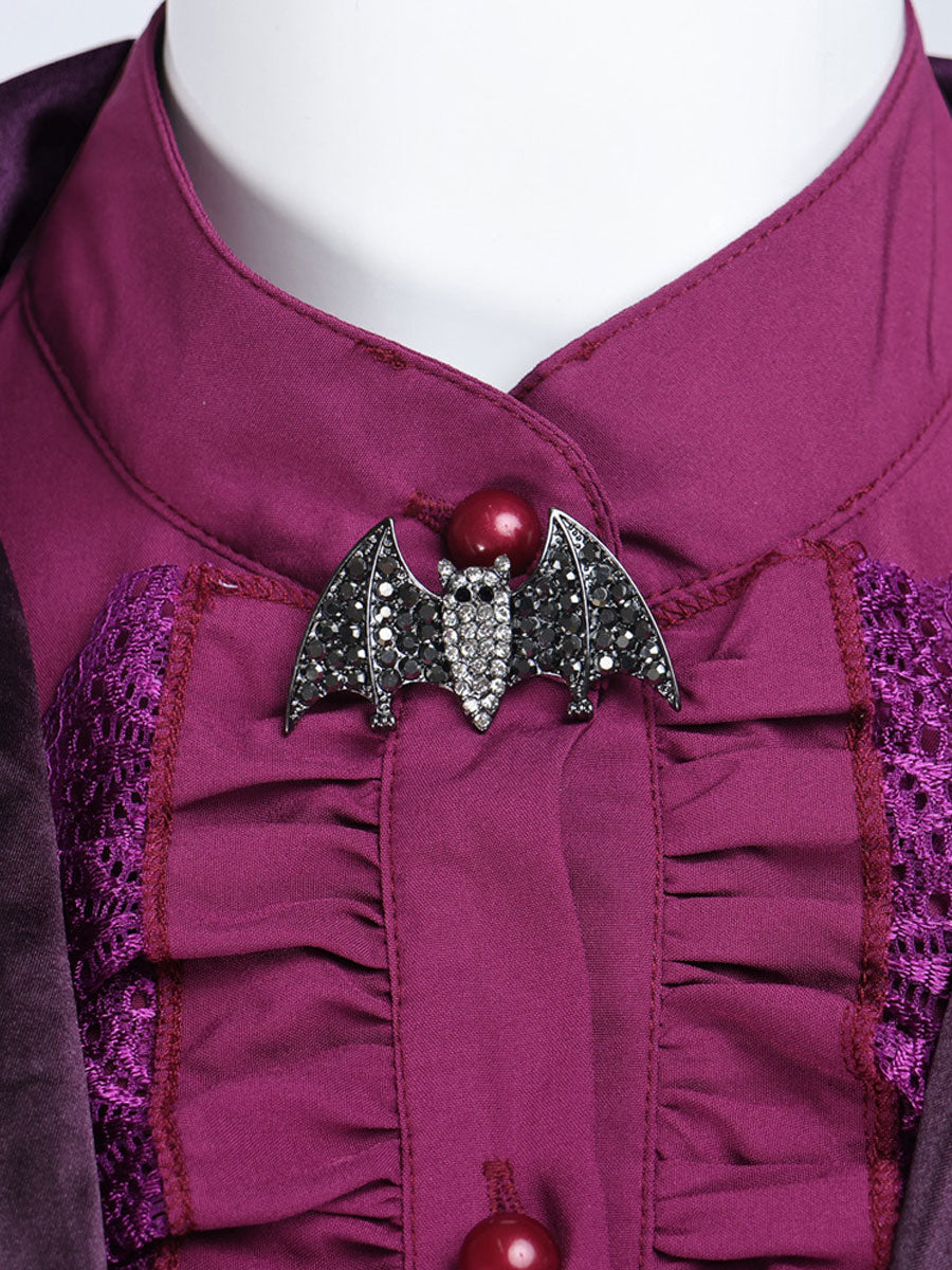 Womens 2 Piece Vampire Costume - Image 7