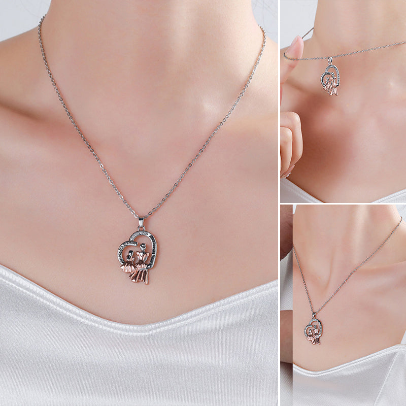 Mother’s Day Jewellery Gift Elegant Mother‑Daughter Necklace - Image 11