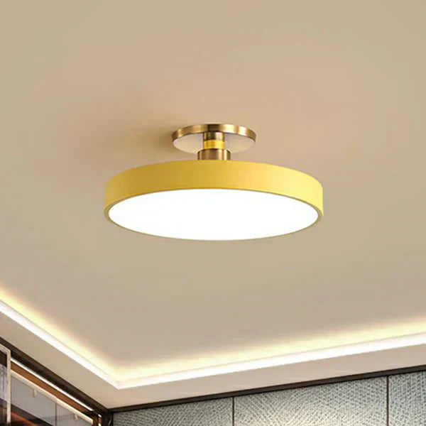 Elegant Nordic Modernist Sleek LED Ceiling Light - Image 3