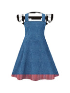 Girls 3 Piece Cat Ear Dress Costume Set - Image 7