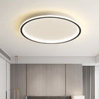 Scandinavian Round Flush Mount LED Ceiling Light - Image 6