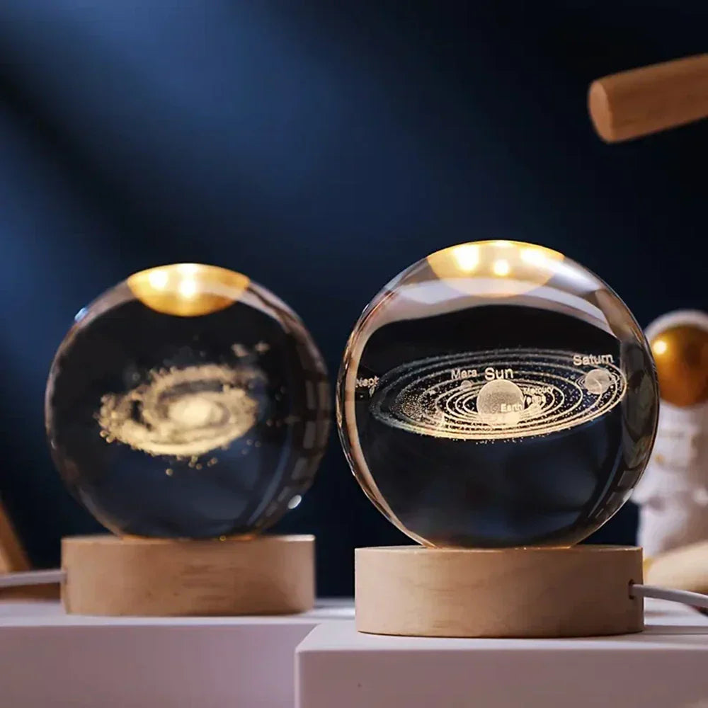 3D Astronomical Night Light LED Planet Display Lamp