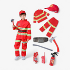 Kids Firefighter Costume Set
