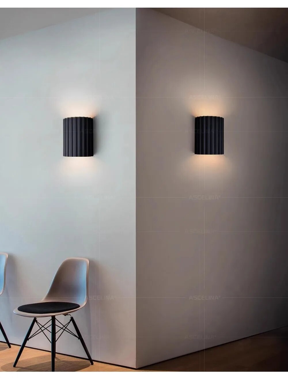 Modern Ribbed Wall Light for Elegant Interiors - Image 5