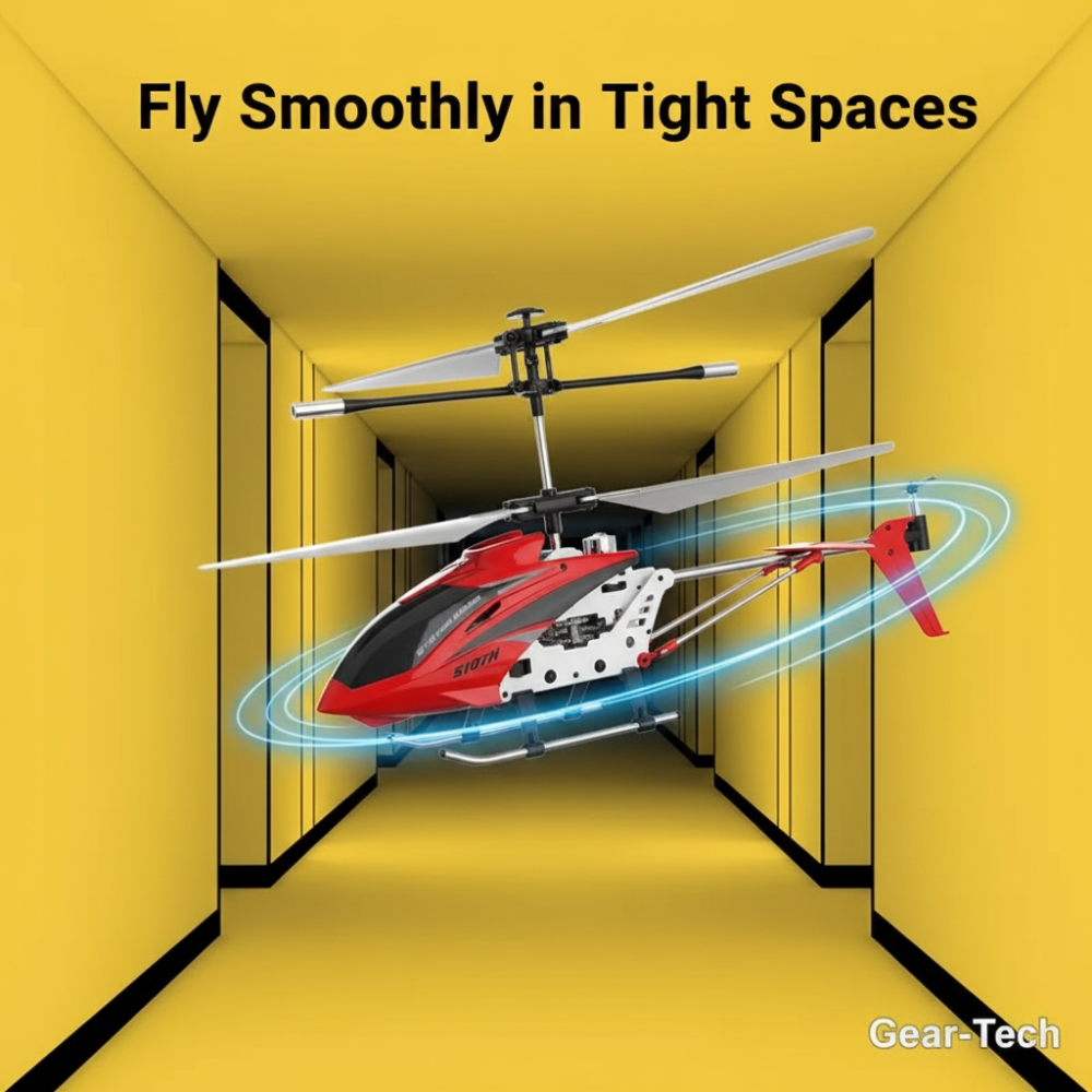 Compact RC Helicopter Crash‑Resistant Design for Kids & Adults - Image 11