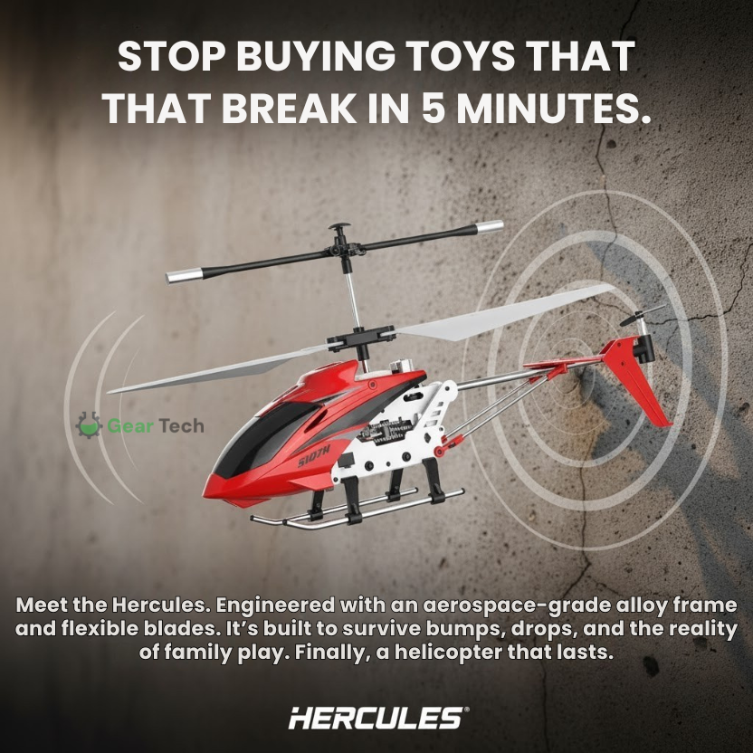 Compact RC Helicopter Crash‑Resistant Design for Kids & Adults - Image 2