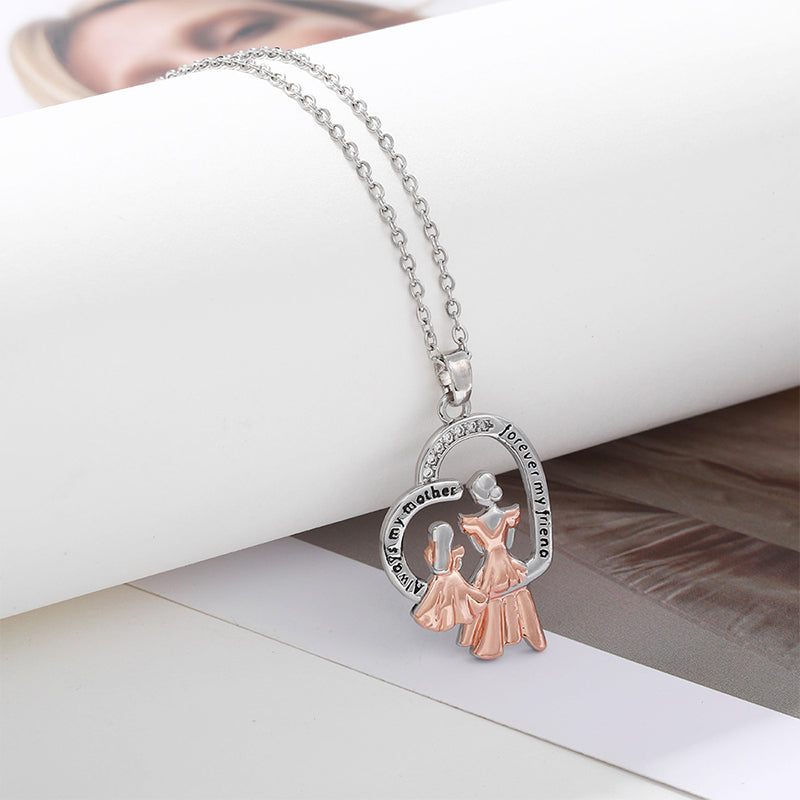 Mother’s Day Jewellery Gift Elegant Mother‑Daughter Necklace - Image 2