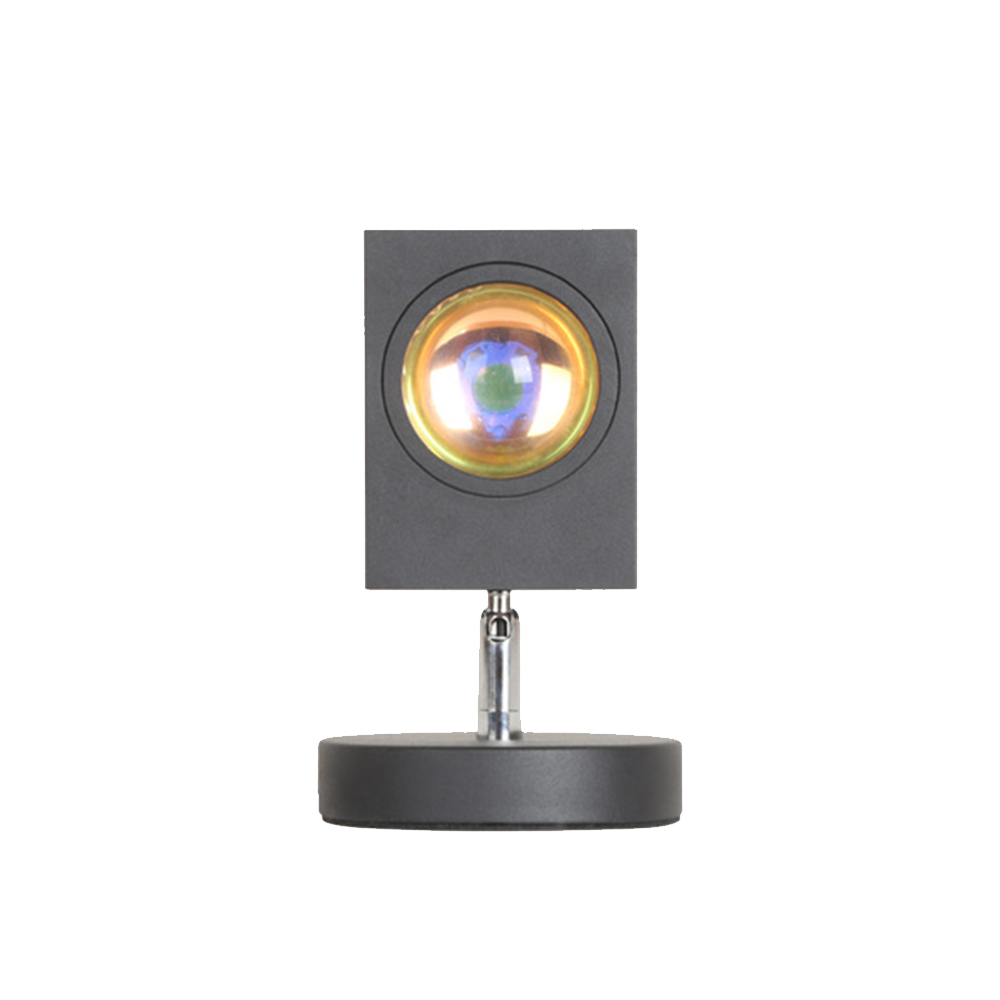 LED Sunset Effect Table Lamp Warm Ambient Decorative Light - Image 15