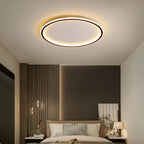 Scandinavian Round Flush Mount LED Ceiling Light - Image 2