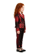 Kids Adults 3 Piece Red Princess Cosplay Suit - Image 5