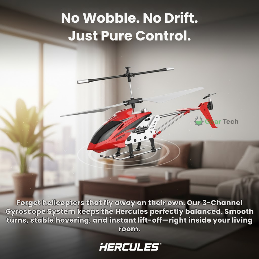 Compact RC Helicopter Crash‑Resistant Design for Kids & Adults - Image 3