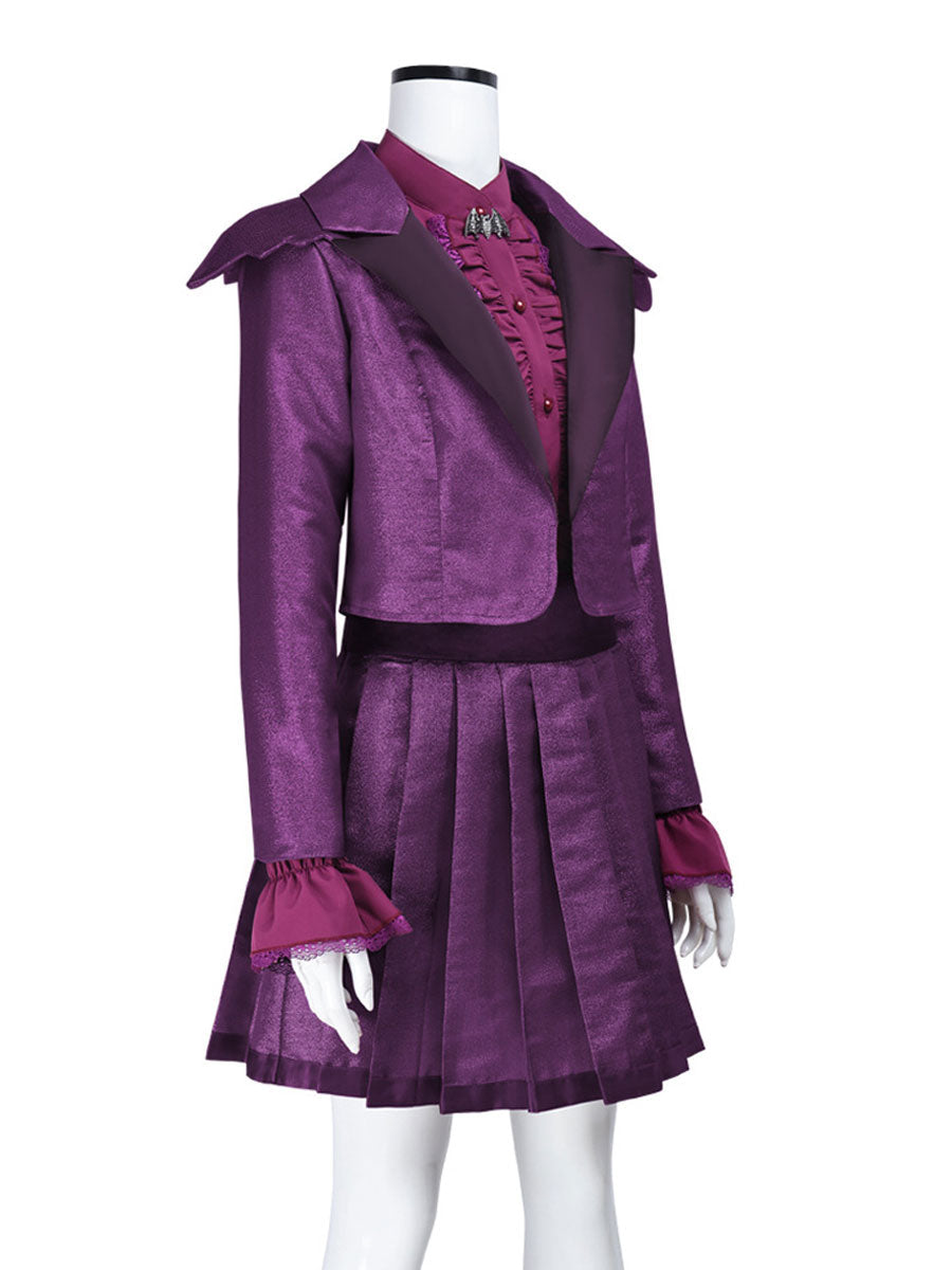 Womens 2 Piece Vampire Costume - Image 6