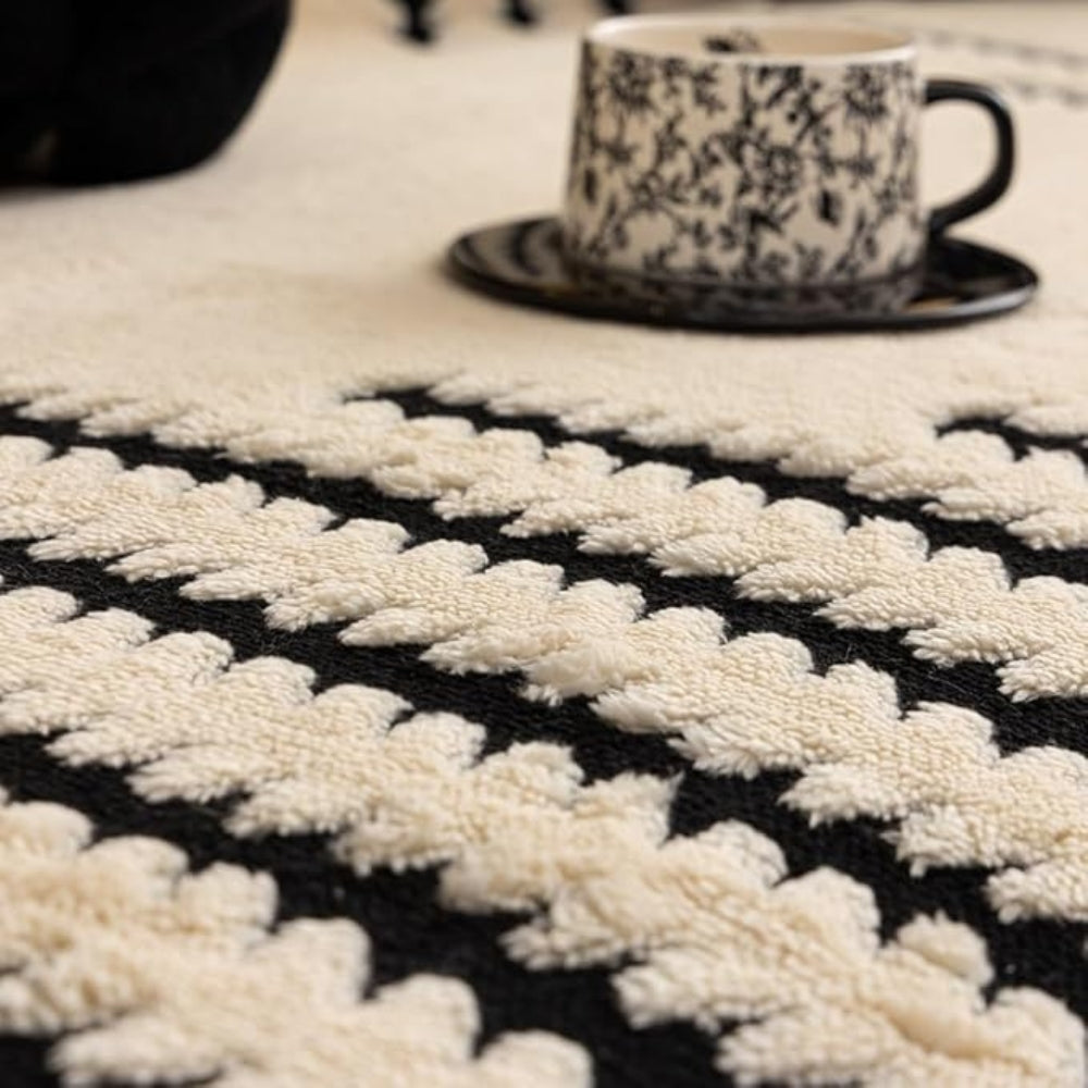 Plush Couch Protector Warm Comfort with Elegant Linear Design - Image 9
