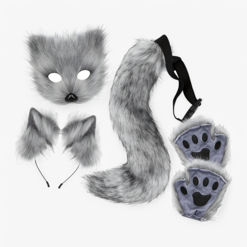 Kids 4 Piece Fox Costume Set - Image 3