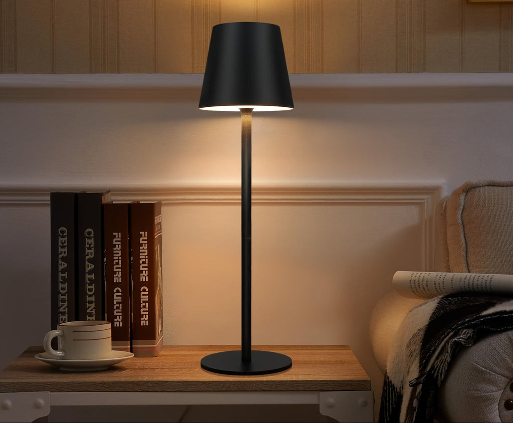 Rechargeable Touch Control LED Table Lamp for Bedside Use - Image 5