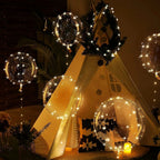 10 Pack Bubble TPU LED Balloons Battery Operated - Image 4