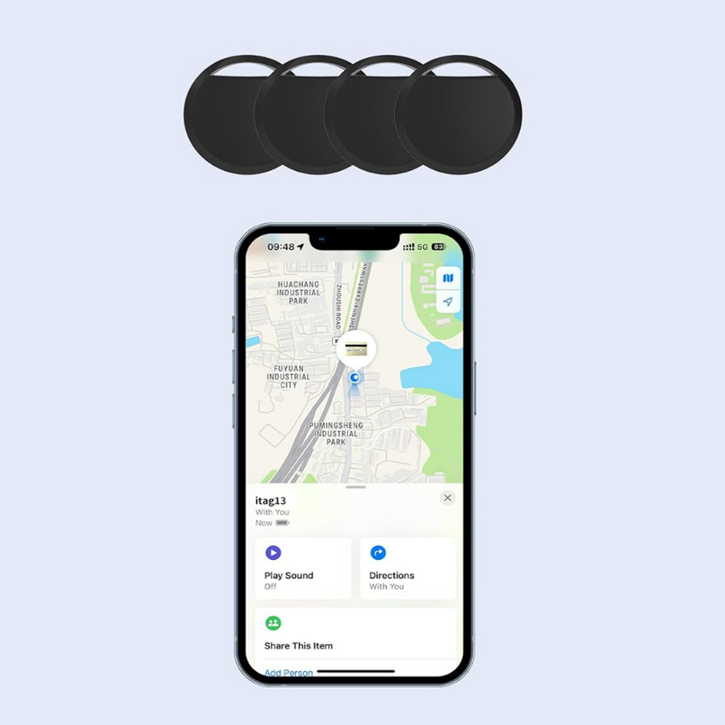 Traqueur Bluetooth pour clés et objets personnels
