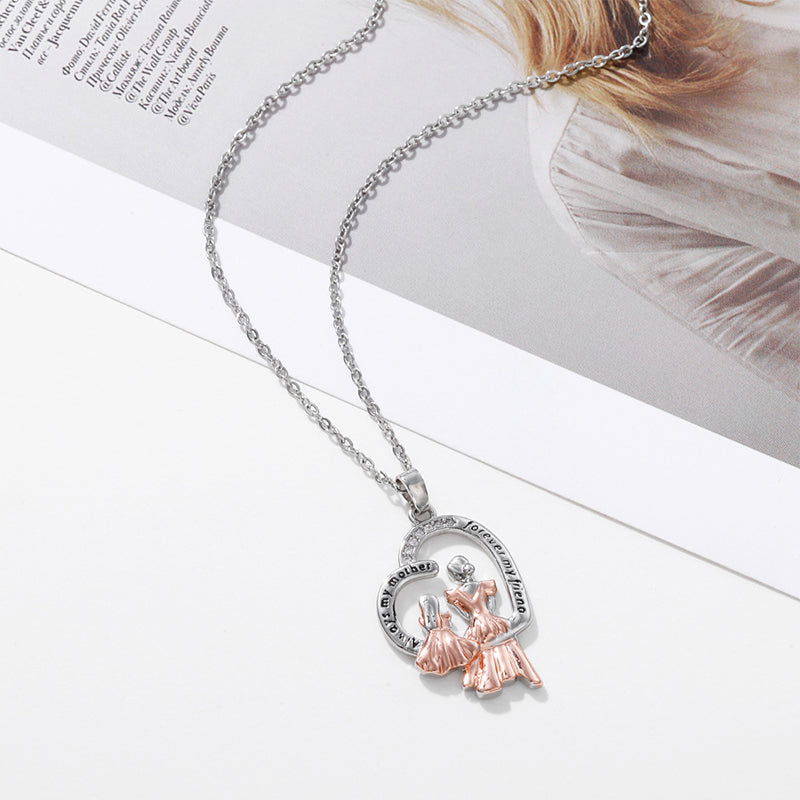 Mother’s Day Jewellery Gift Elegant Mother‑Daughter Necklace - Image 4