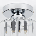 Black Crystal Flush Mount Ceiling Light Modern E27 - Image 31