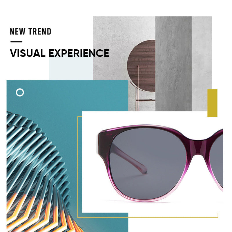 Cat Eye Fit Over Sunglasses Polarized UV400 - Image 7