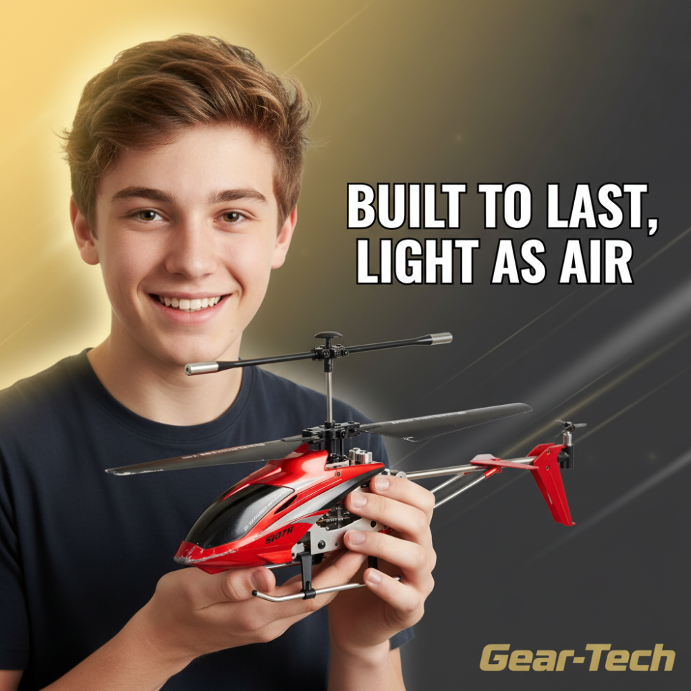 Compact RC Helicopter Crash‑Resistant Design for Kids & Adults - Image 15