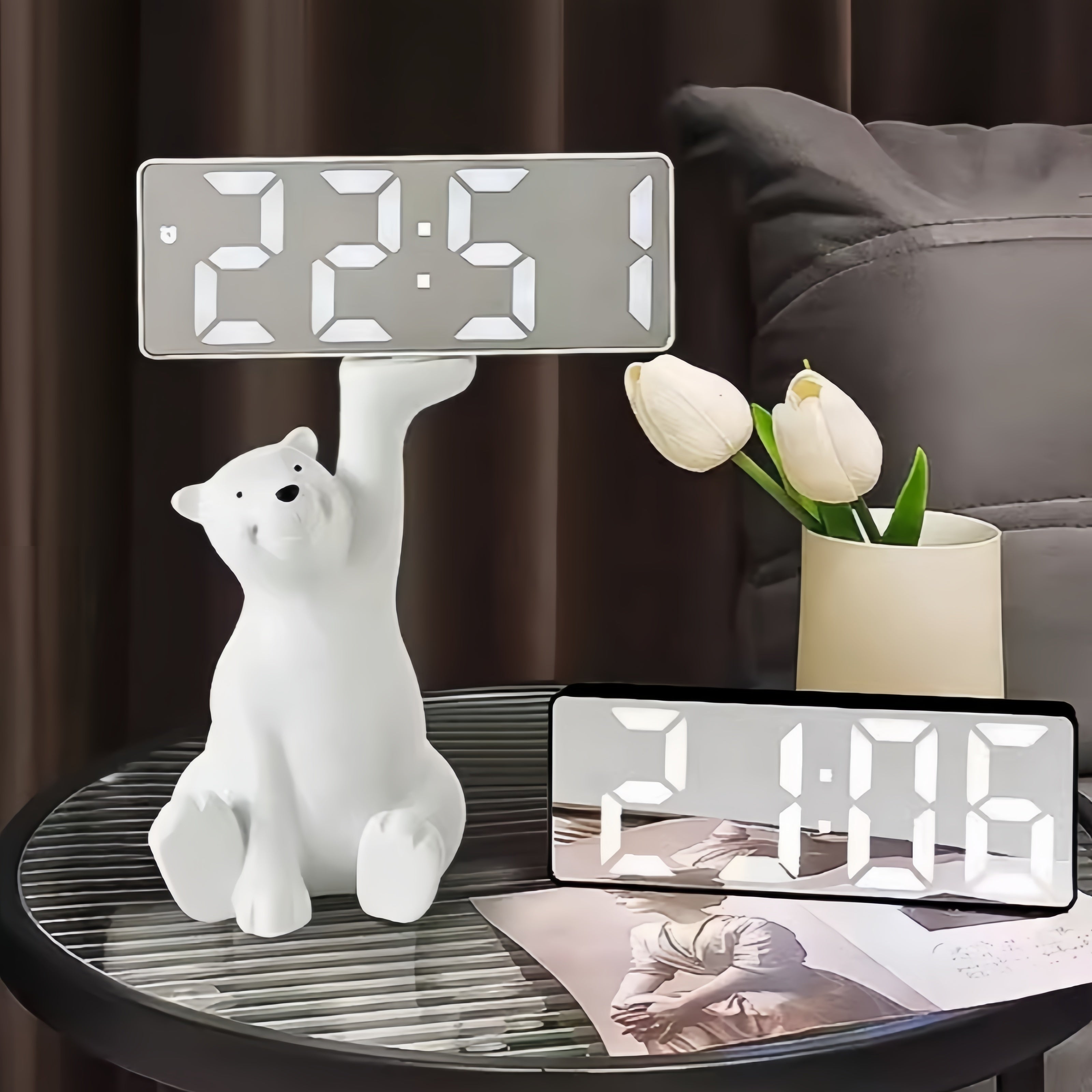 Home Alarm Clock Sunrise Light Digital Wake-Up Display - Image 6