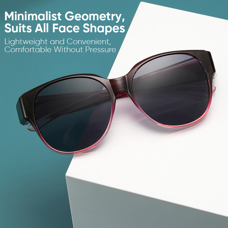 Cat Eye Fit Over Sunglasses Polarized UV400 - Image 8
