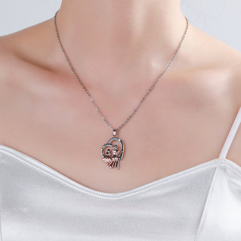 Mother’s Day Jewellery Gift Elegant Mother‑Daughter Necklace - Image 6