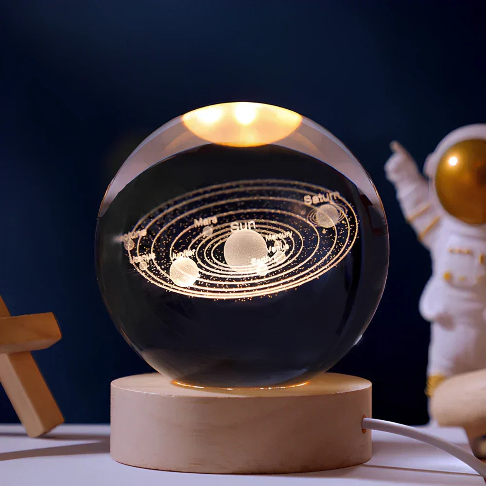 3D Astronomical Night Light LED Planet Display Lamp - Image 3