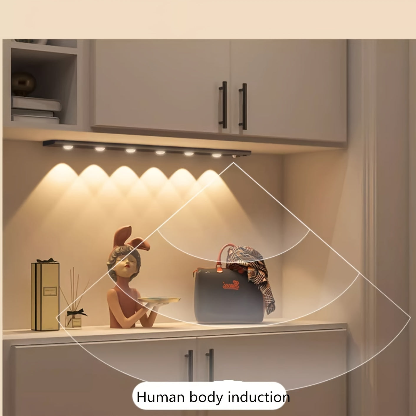 Wireless Motion Sensor LED Strip Light for Cabinets and Wardrobes - Image 10