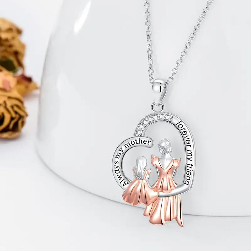 Mother’s Day Jewellery Gift Elegant Mother‑Daughter Necklace - Image 7