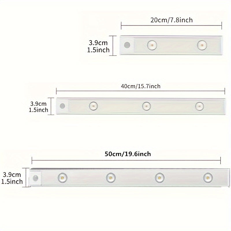 Wireless Motion Sensor LED Strip Light for Cabinets and Wardrobes - Image 4