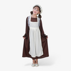 Girls 3 Piece Pioneer Dress Costume