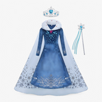 Girls 3 Piece Snow Queen Costume