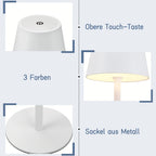 Rechargeable Touch Control LED Table Lamp for Bedside Use - Image 9