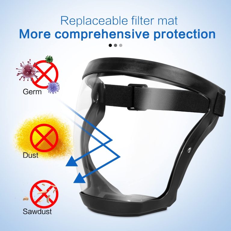 Full Face Protective Shield Anti-Fog Safety Visor - Image 5