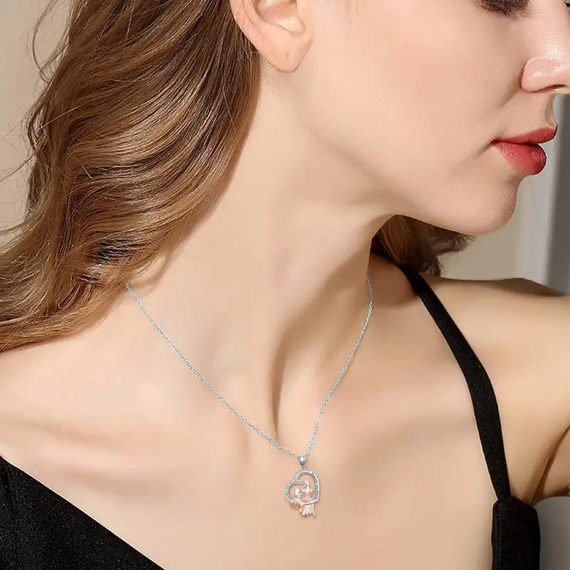 Mother’s Day Jewellery Gift Elegant Mother‑Daughter Necklace - Image 8