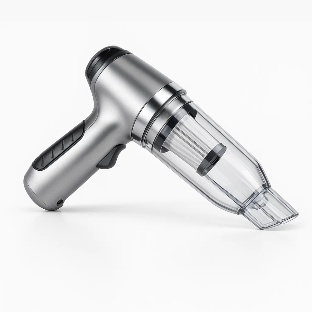 Car Vacuum Cleaner Powerful Compact Cordless Cleaner with Attachments - Image 9