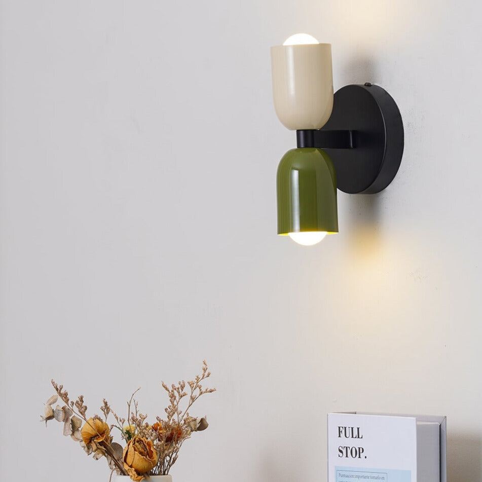 Two Light Wall Sconce Adjustable Wall Mounted Lighting - Image 2