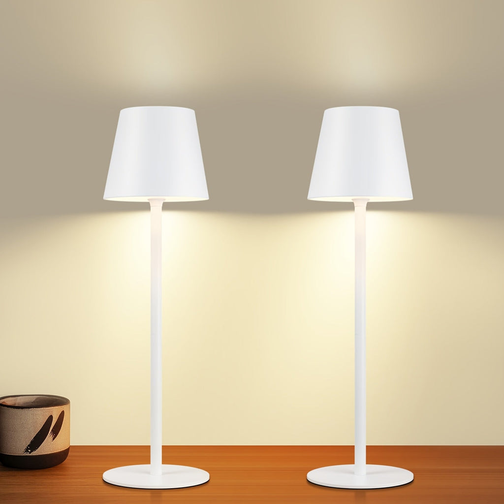 Rechargeable Touch Control LED Table Lamp for Bedside Use - Image 2