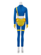 Women 2 Piece Superheroine Cosplay Costume 90s Retro - Image 6