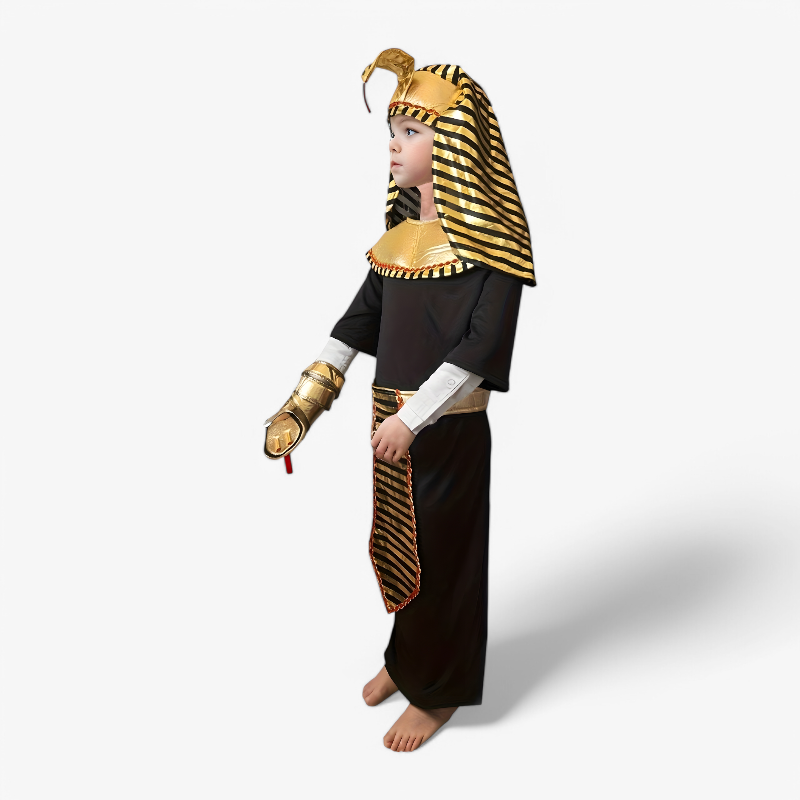 Kids 3 Piece Egyptian Pharaoh Costume